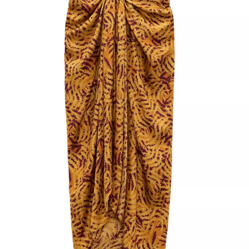 Zara Sarong - Yellow print